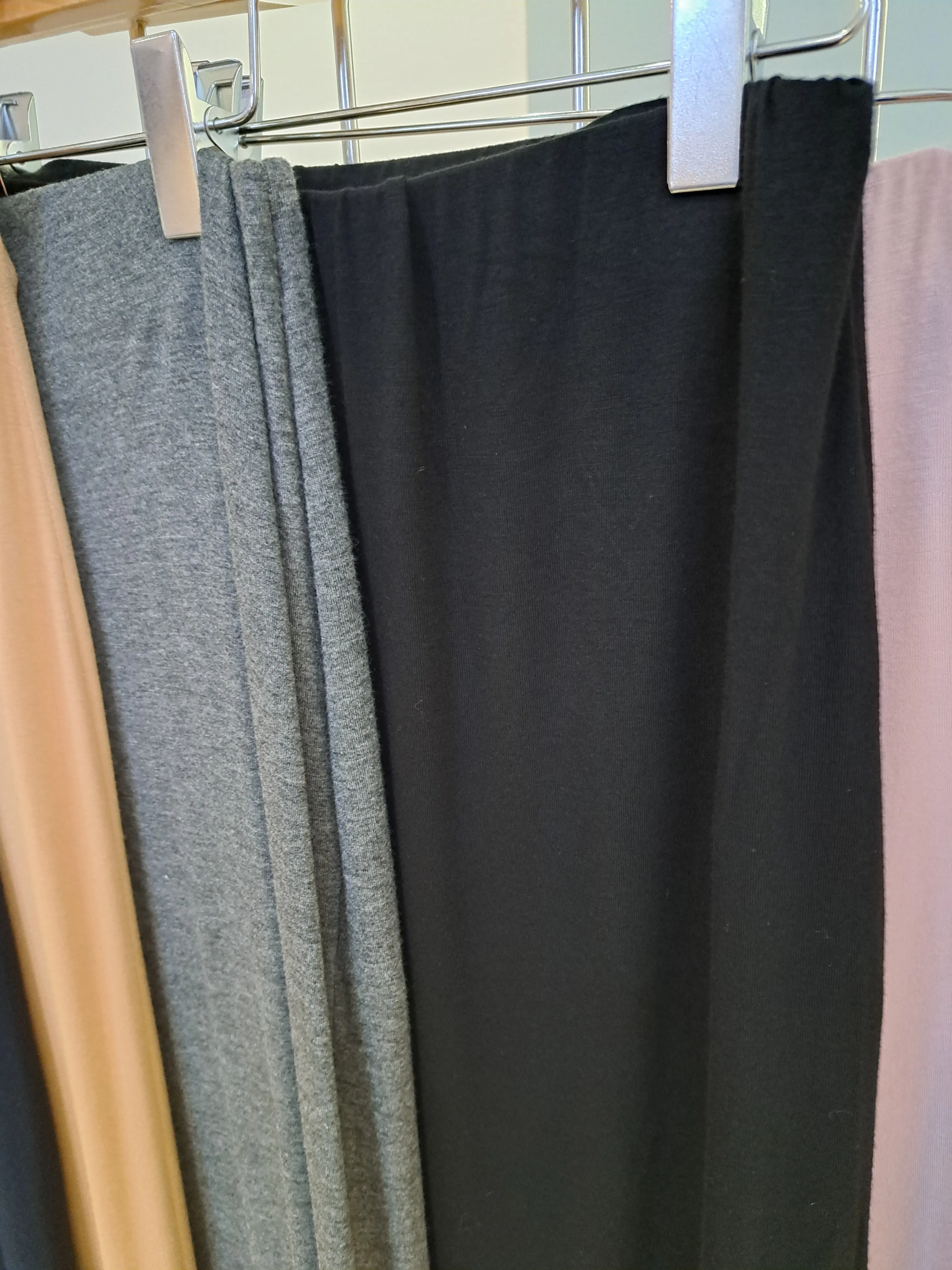 Jersey pull on Midi skirt