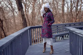 Kapa Trench Dress