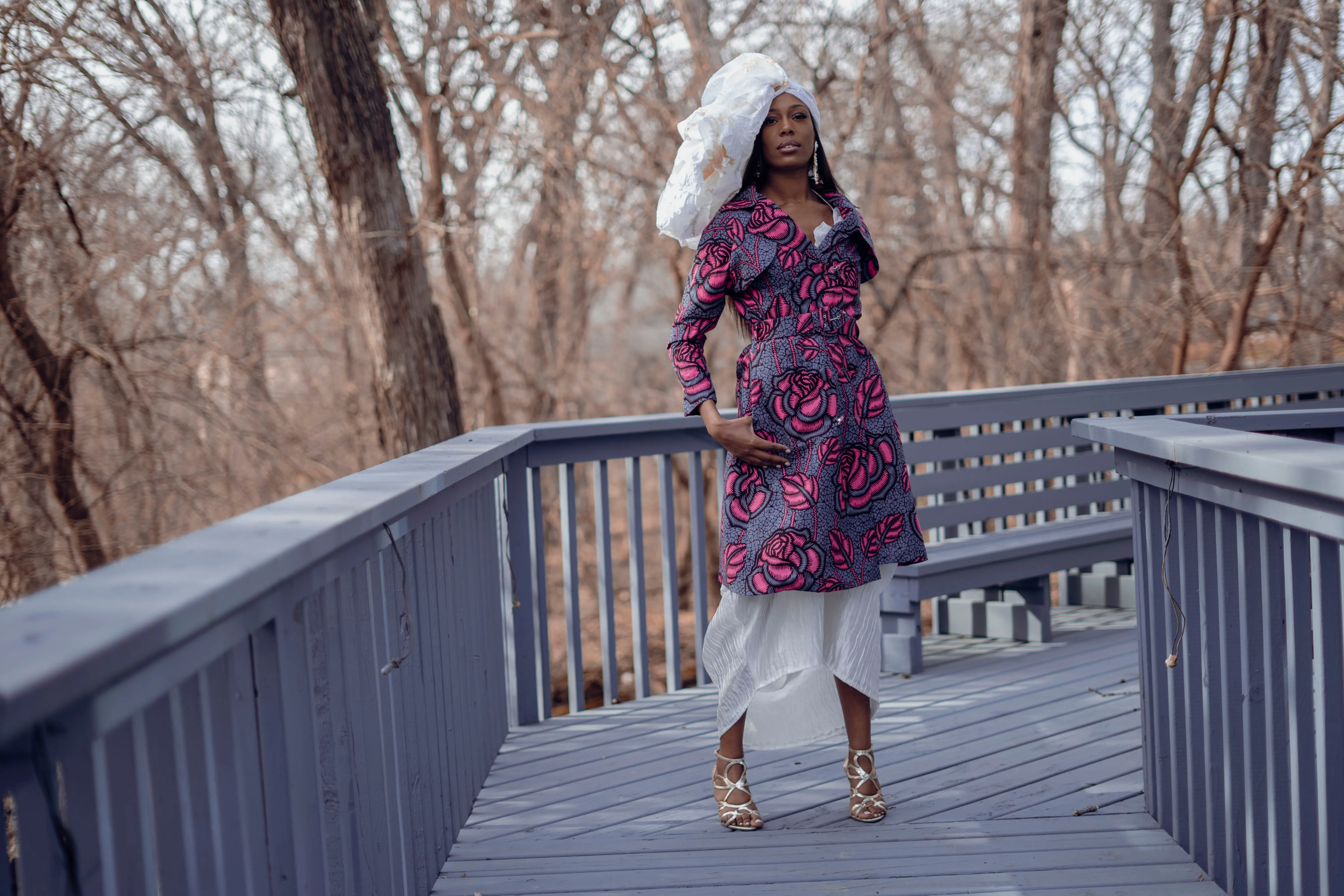 Kapa Trench Dress