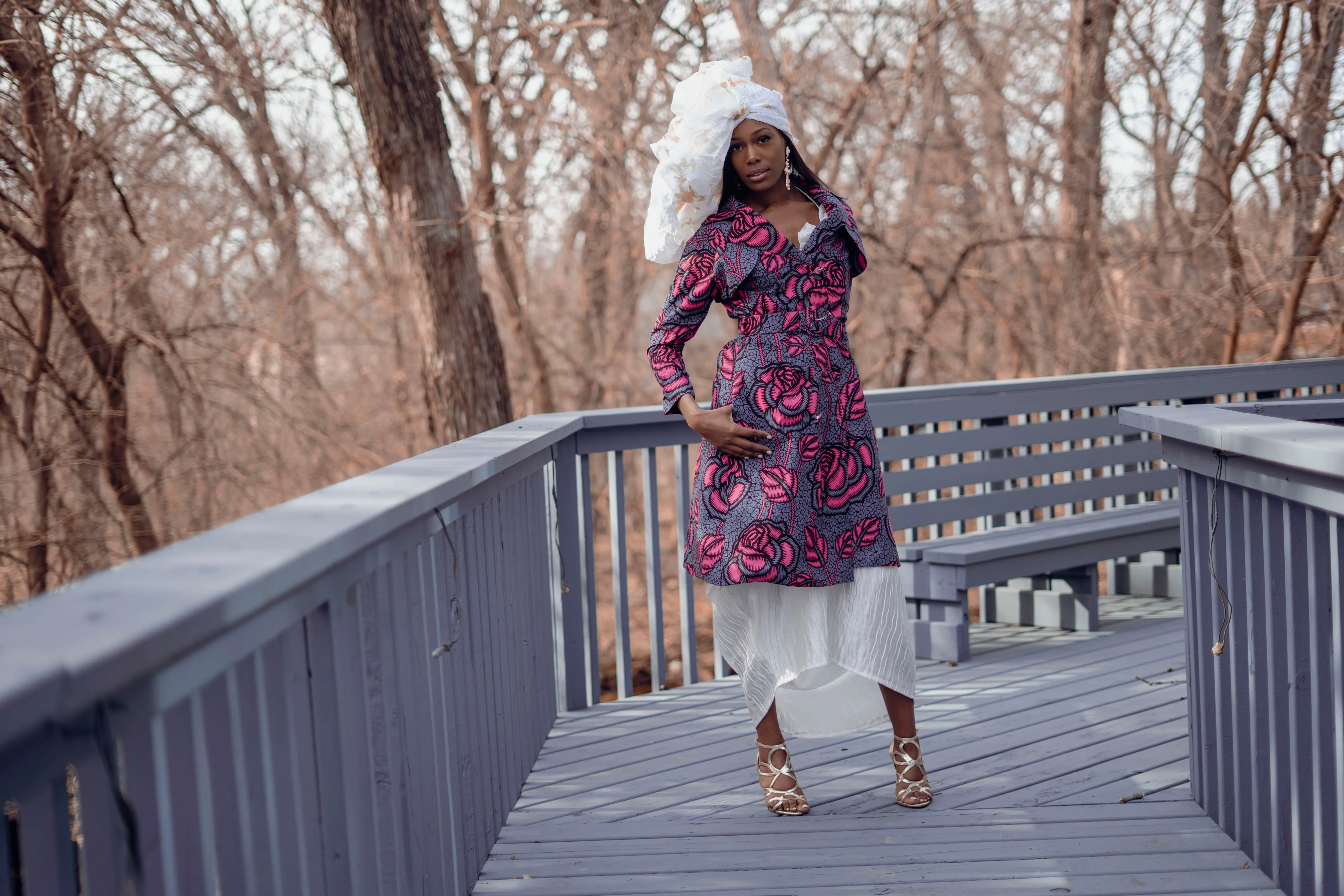 Kapa Trench Dress