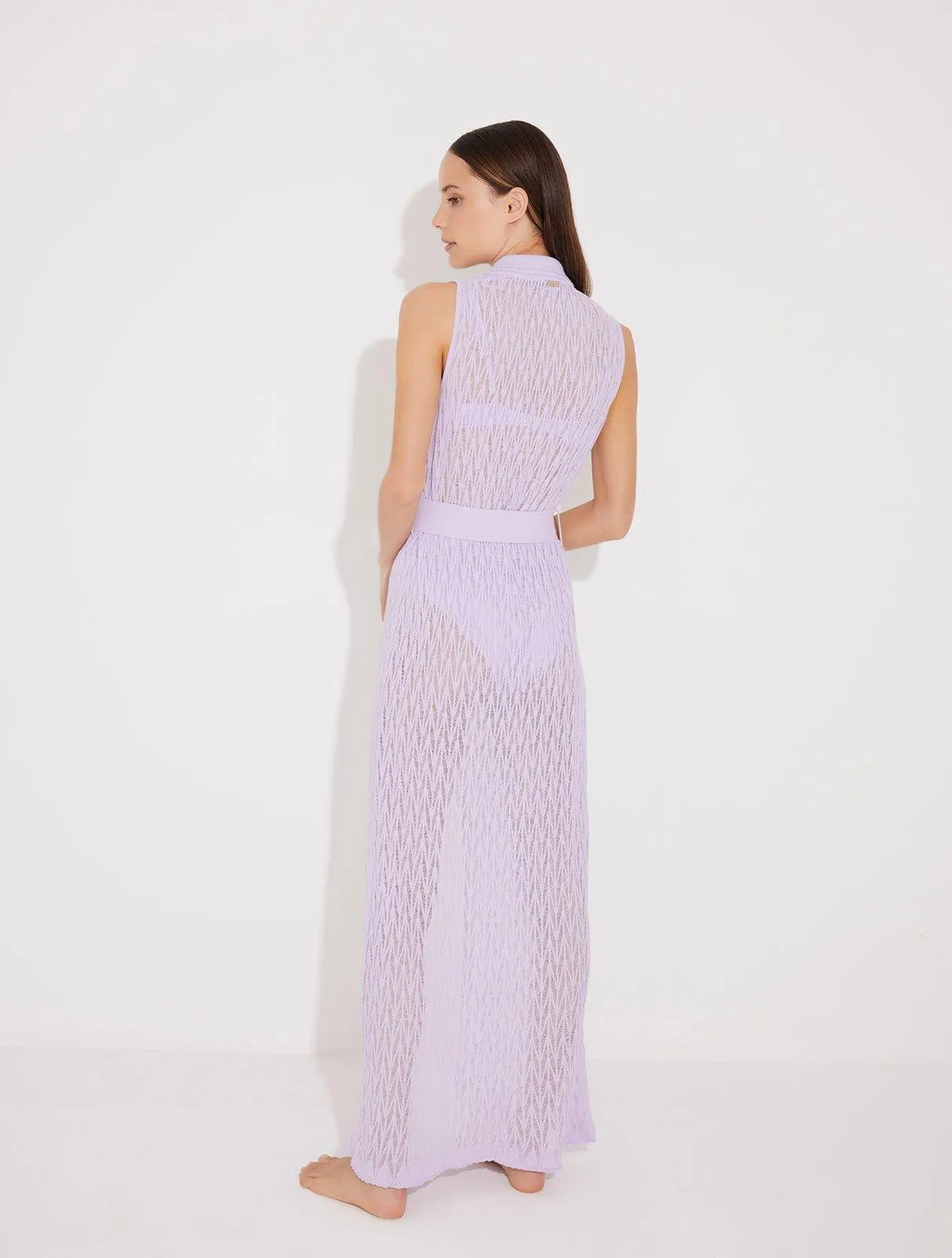 Kariba Lilac Kaftan
