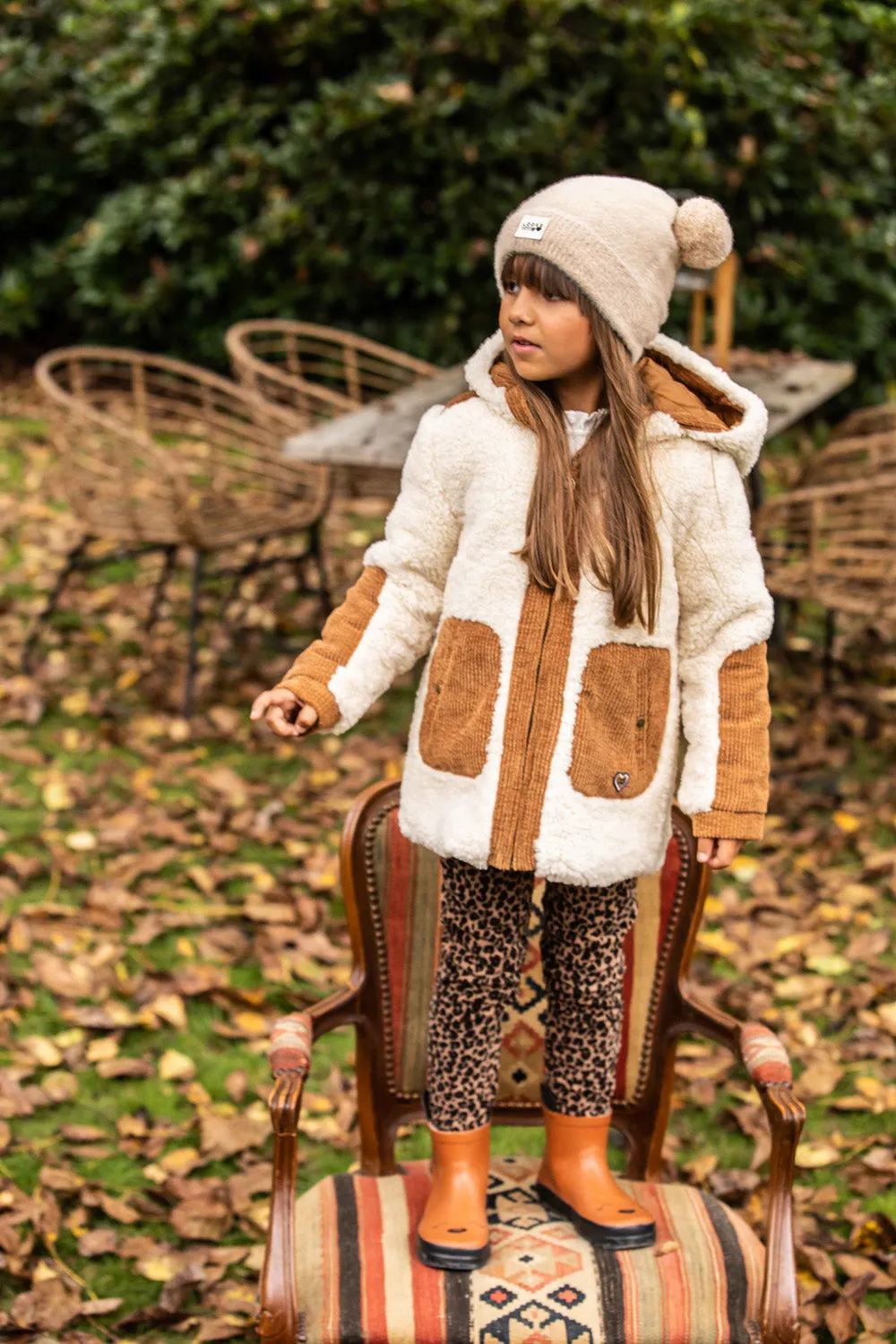 Looxs Little Bonded Teddy Coat