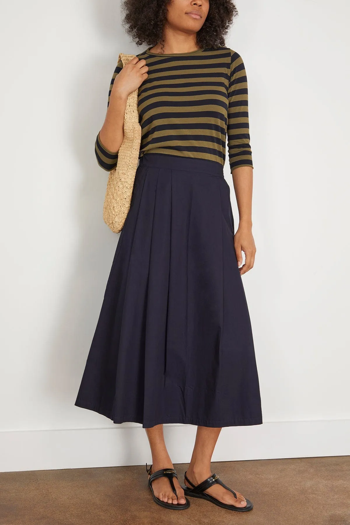 Maglia Jeppe Striped Jersey in Olive