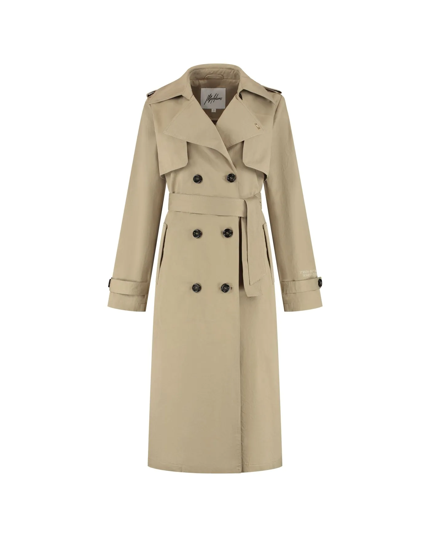 Malelions Women Limited Trench Coat | Taupe