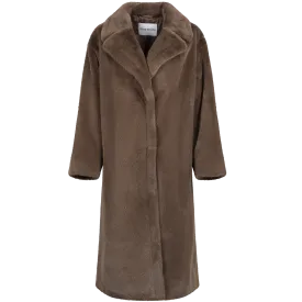 Maria Coat - Mole Brown