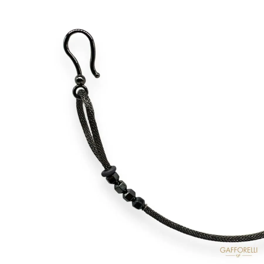 Men's Trouser Chain with Beads - Art. U371- Gafforelli Srl
