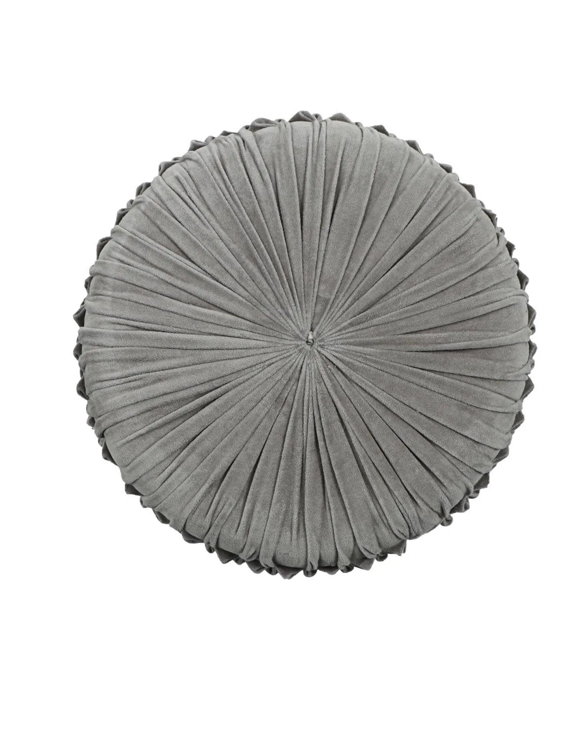 Mila Velvet Grey Stool