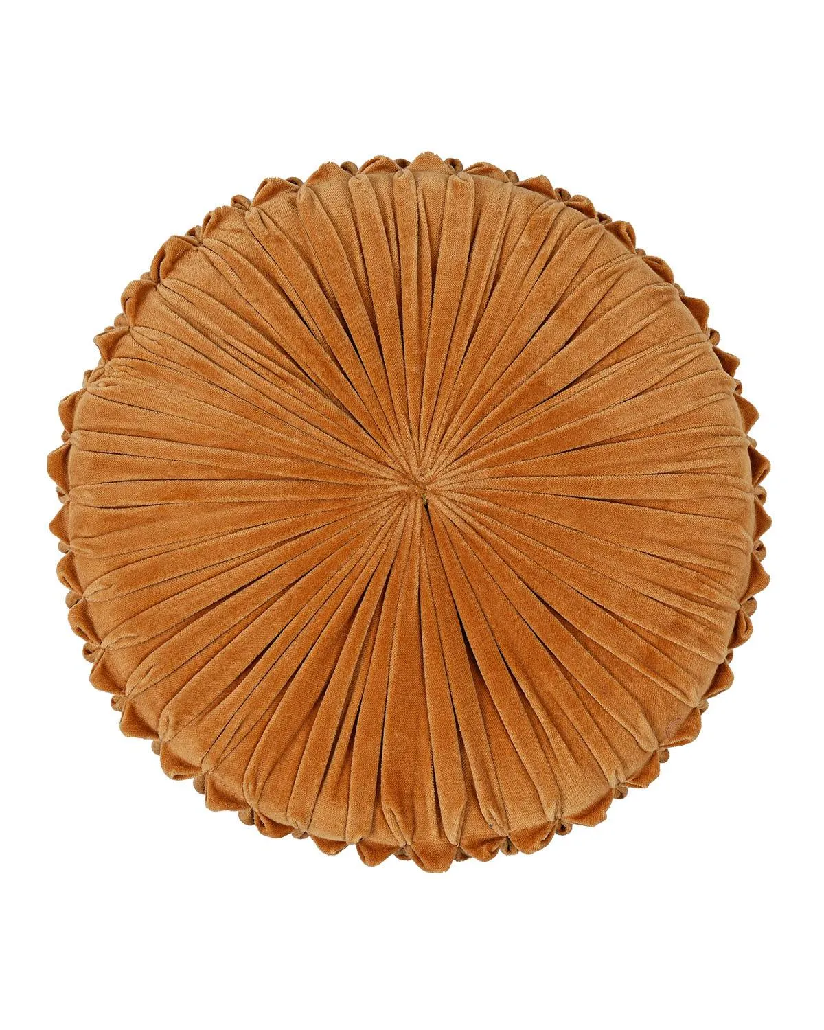 Mila Velvet Orange Stool