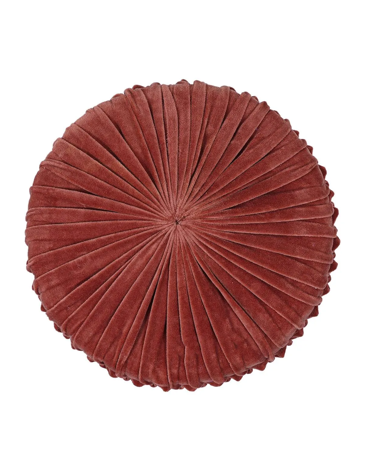 Mila Velvet Red Stool
