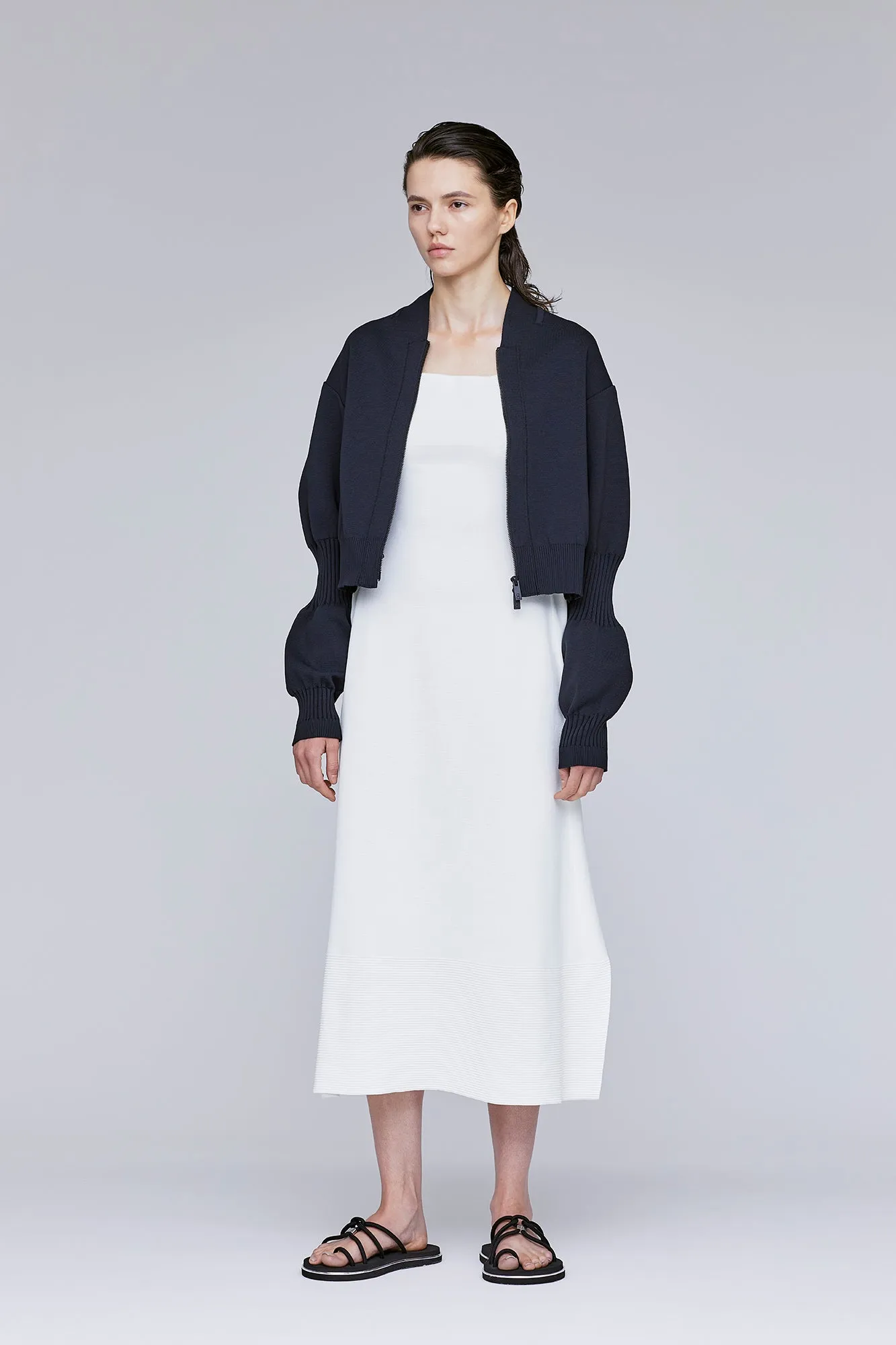 MILAN CROPPED FLIGHT JACKET