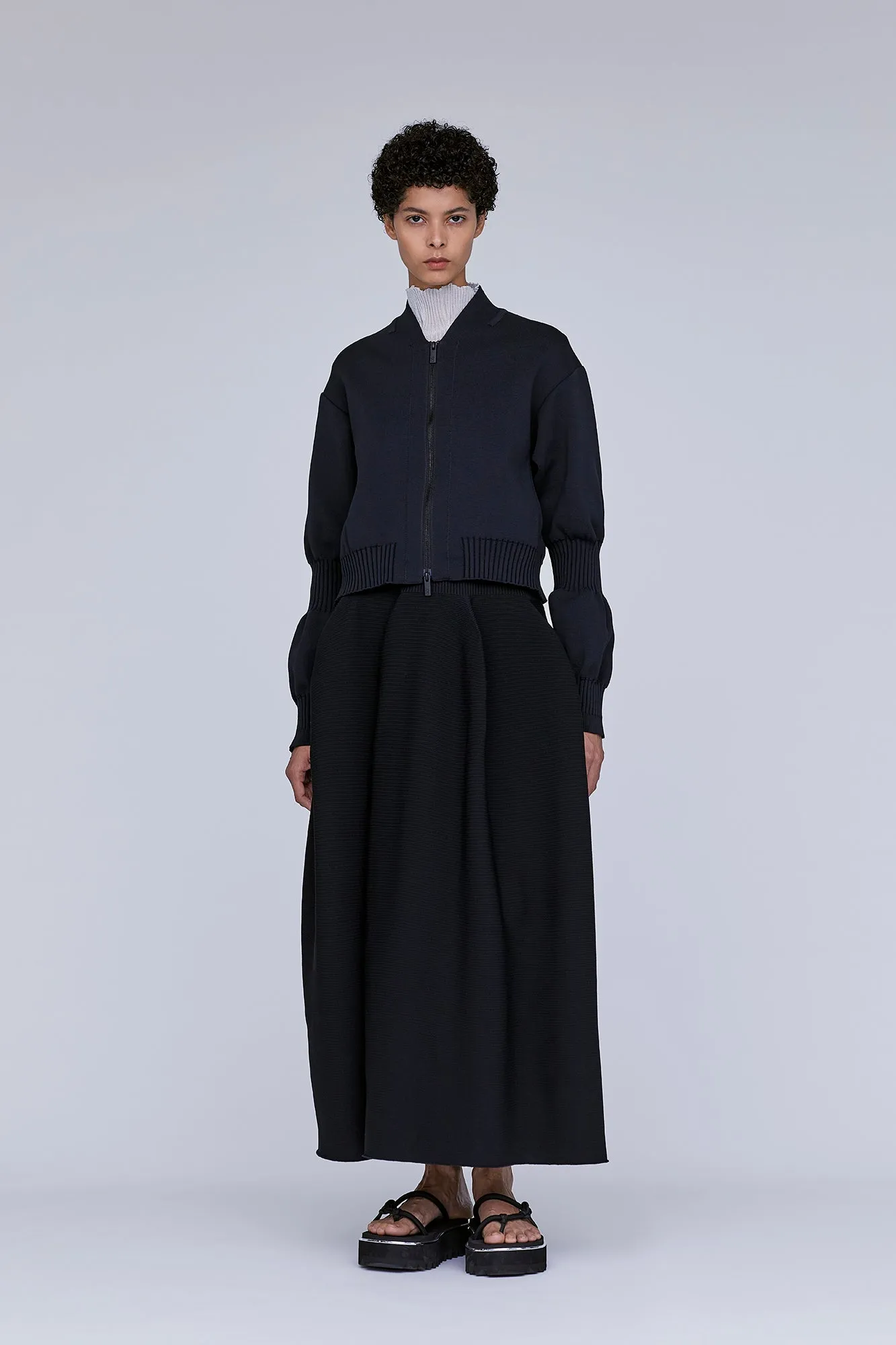 MILAN CROPPED FLIGHT JACKET
