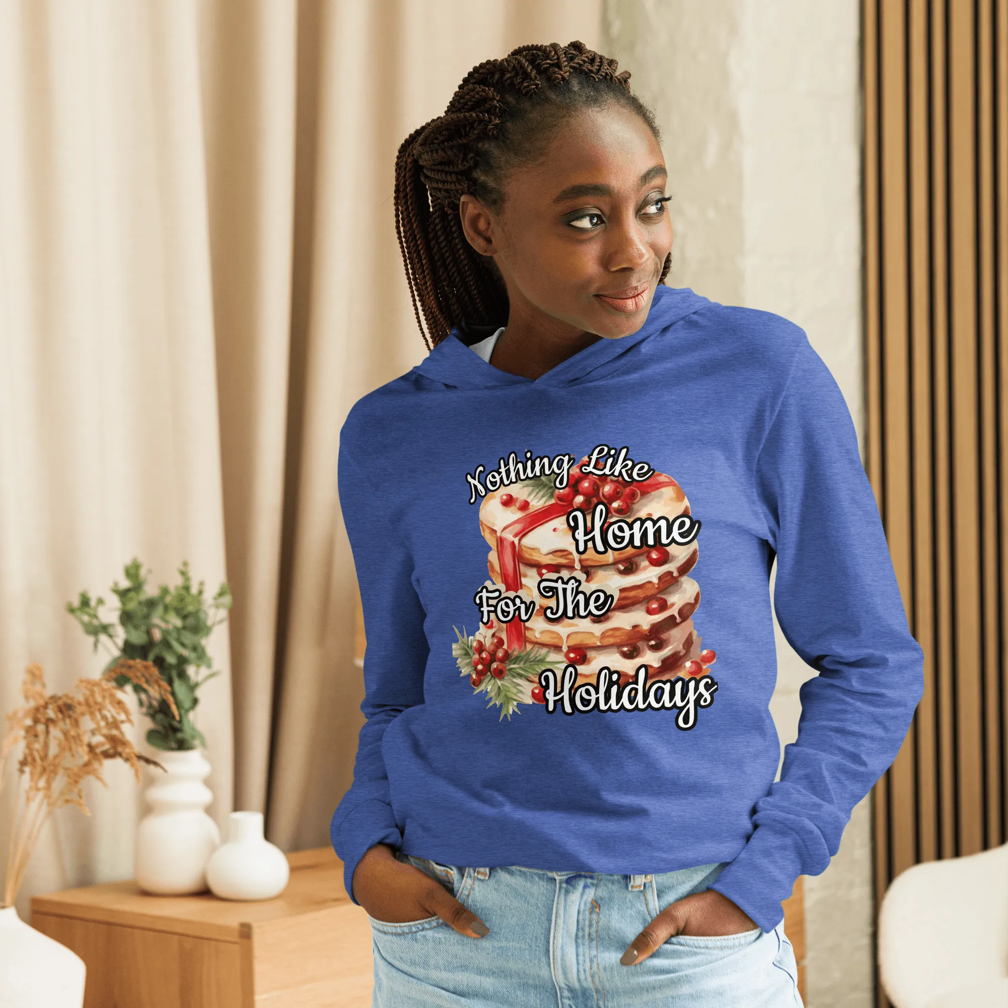 Nothing Like Home Hooded long-sleeve tee