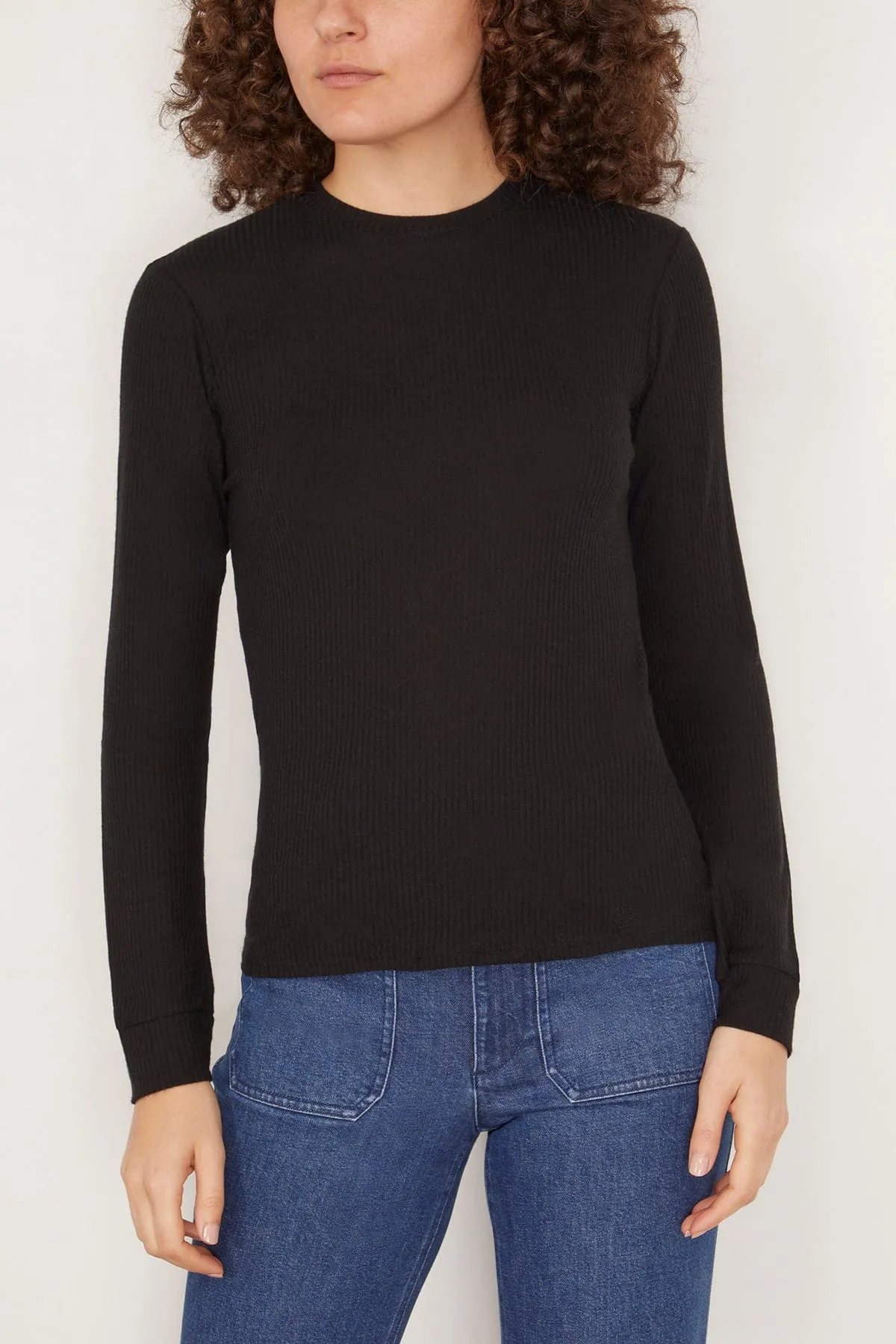 Ortigia Long Sleeve T-Shirt in Black