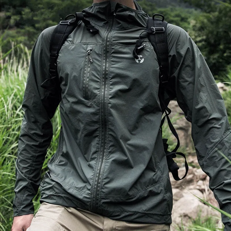 Outdoor Sport Riding Stretch Sunscreen Skin Windbreaker Men Women Fishing Climbing Anti UV Breathable Jacket Top