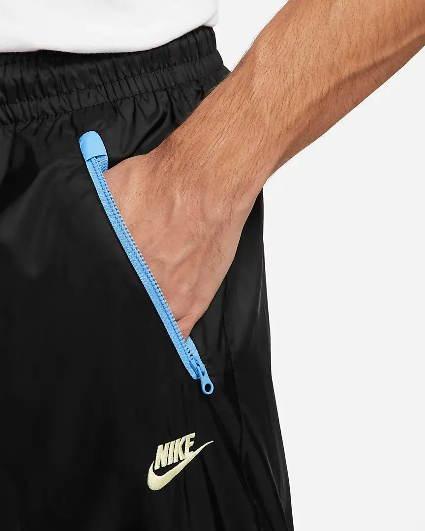 Pantalon Nike Windrunner - Noir/Bleu
