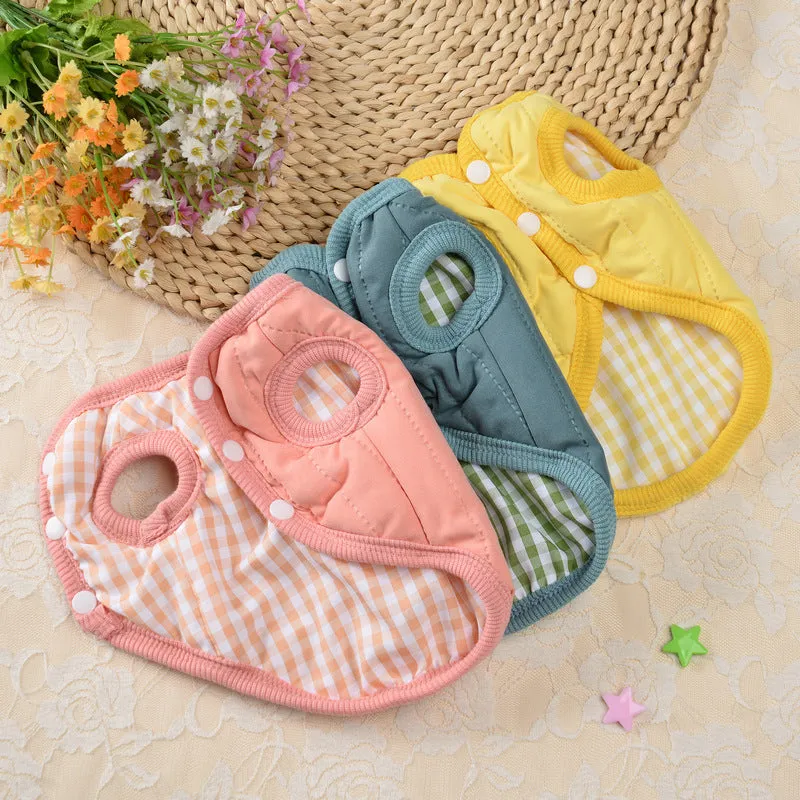 Pet Clothing 2024 | New Autumn Double-Sided Warm Dog & Cat Clothes | Teddy Small Dog Autumn & Winter Wear