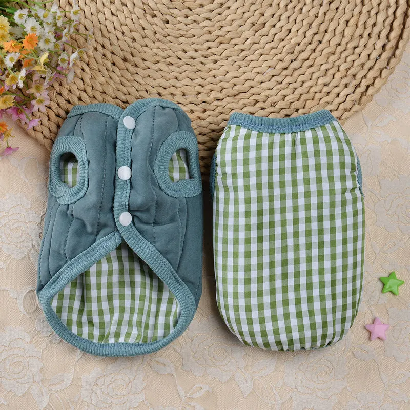 Pet Clothing 2024 | New Autumn Double-Sided Warm Dog & Cat Clothes | Teddy Small Dog Autumn & Winter Wear