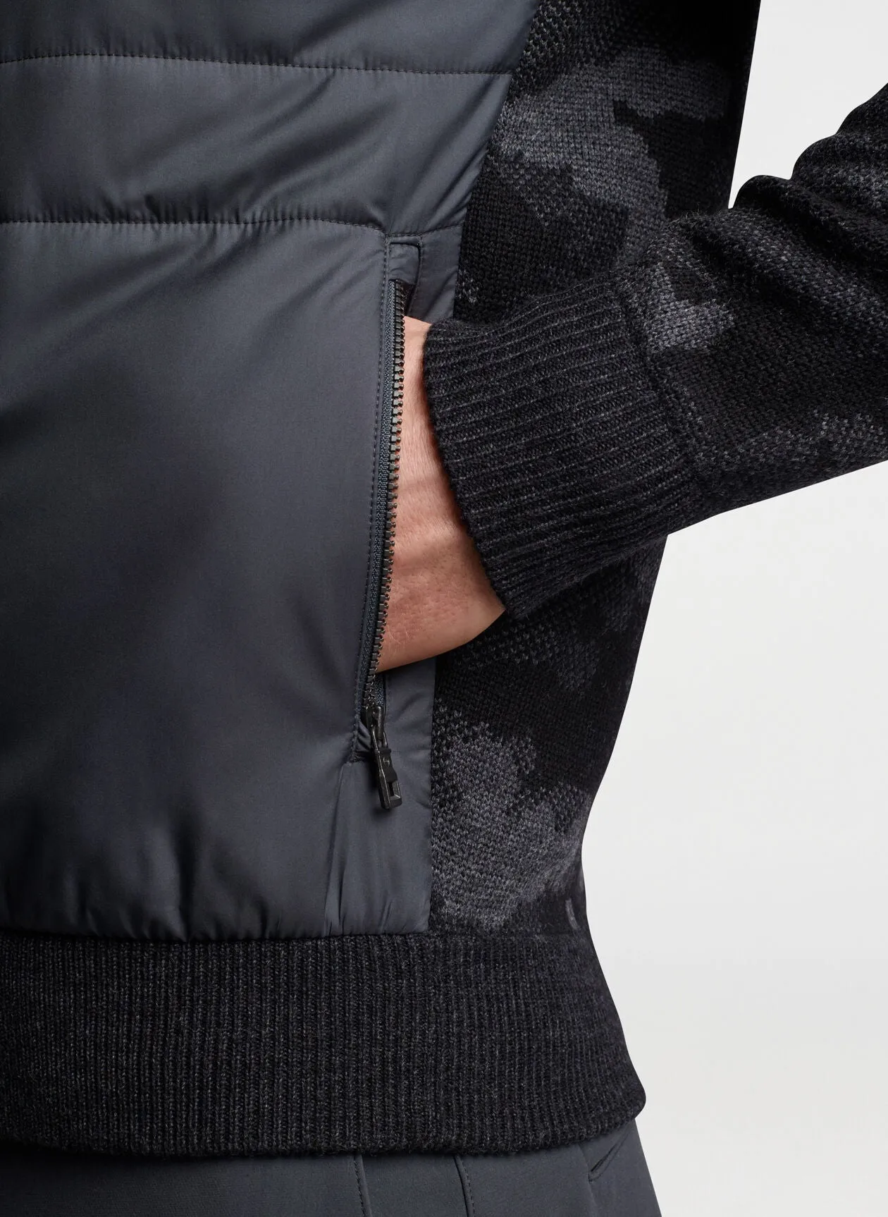 Peter Millar Apres Ski Hybrid Cardigan