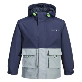 Portwest Delphi Fleece Lined Boys Rain Jacket