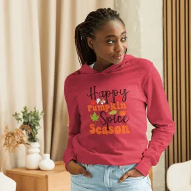 Pumpkin Spice Season Hooded long-sleeve tee