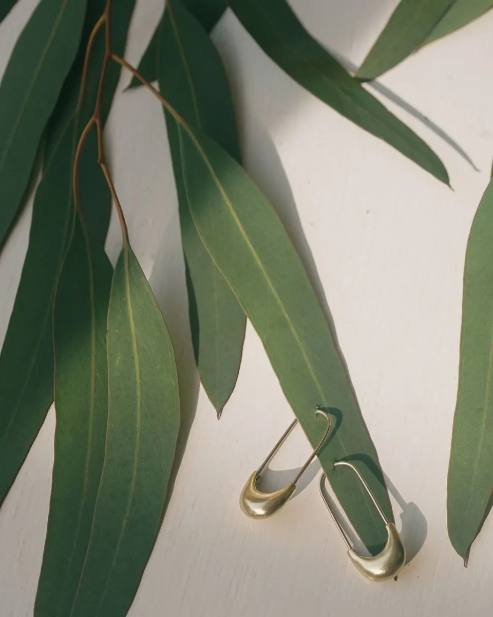 Safety Pin Earring