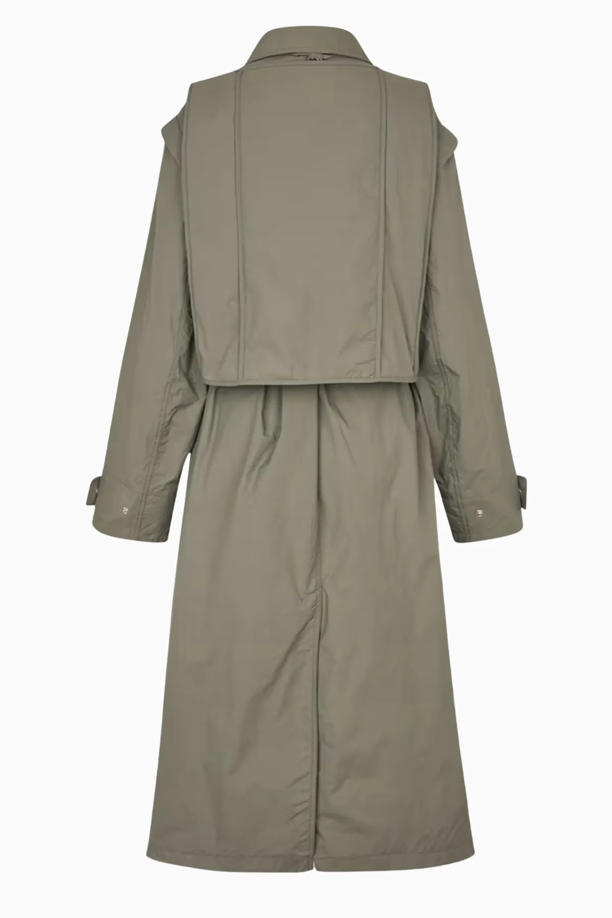 Samse Samse Saraff Trench Coat - Vetiver
