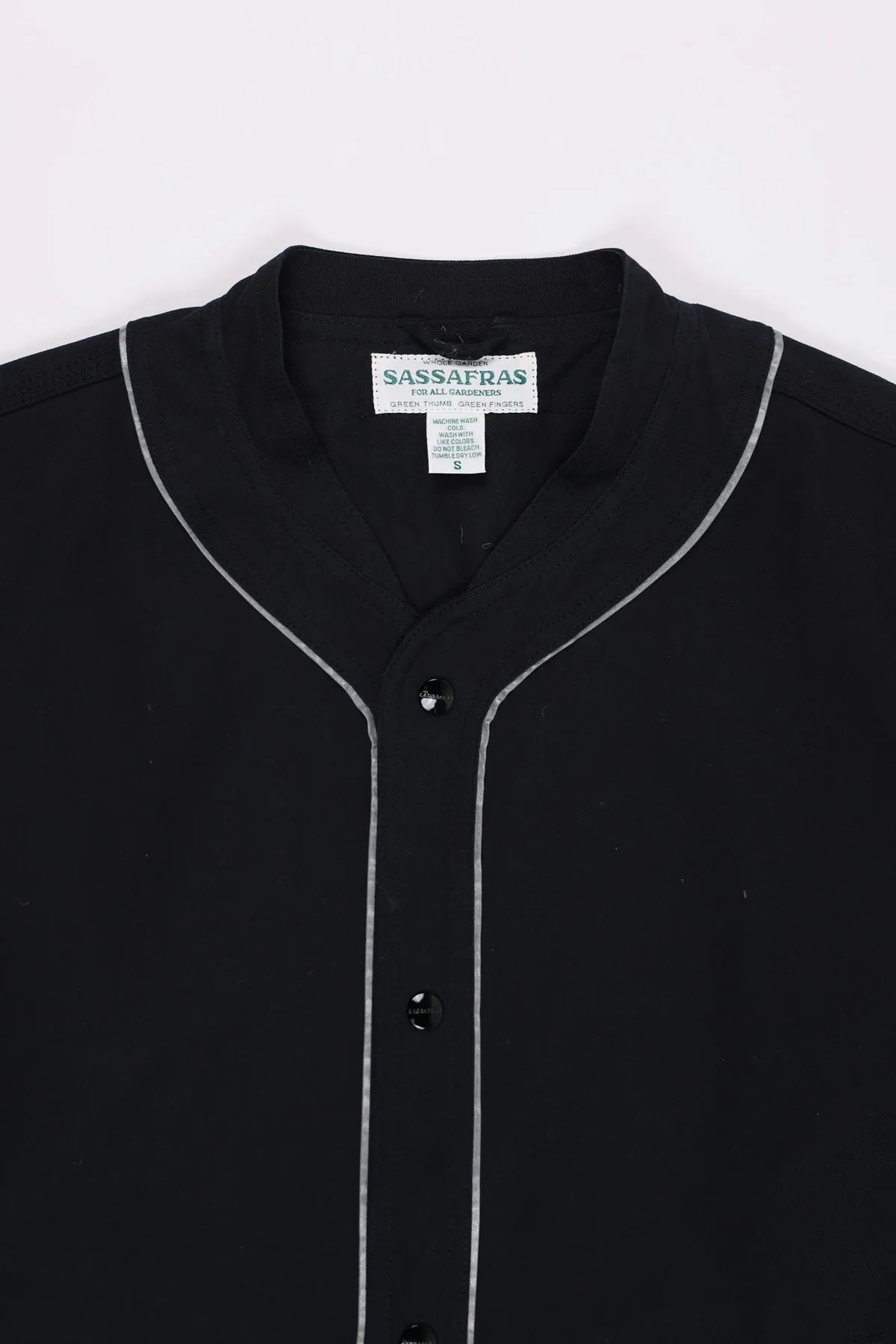 Selvedge Duck Vase Wall Gardener Jacket - Black