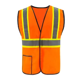 SMASYS Reflective Hi Vis Warehouse Safety Vest with Pocket