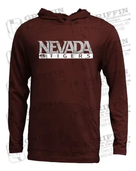 Soft-Tek T-Shirt Hoodie - Nevada Tigers 22-G