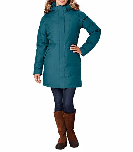 The North Face Arctic Parka Womens Jacket - Medium/Juniper Teal
