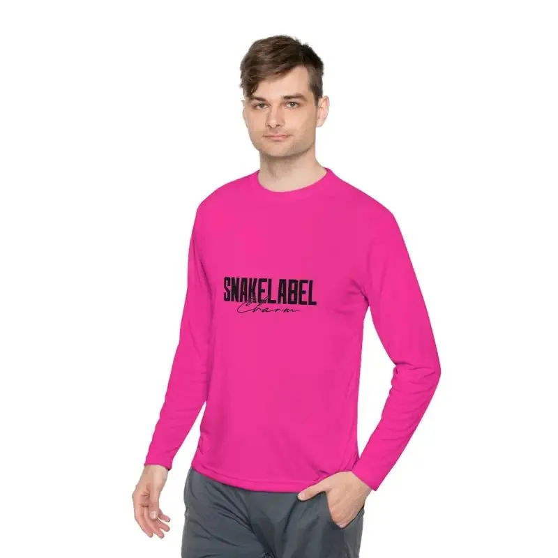 Unisex Lightweight Long Sleeve Tee - 100% Moisture-Wicking Polyester With UV Protection