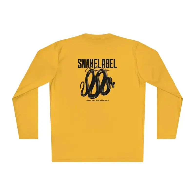Unisex Lightweight Long Sleeve Tee - 100% Moisture-Wicking Polyester With UV Protection