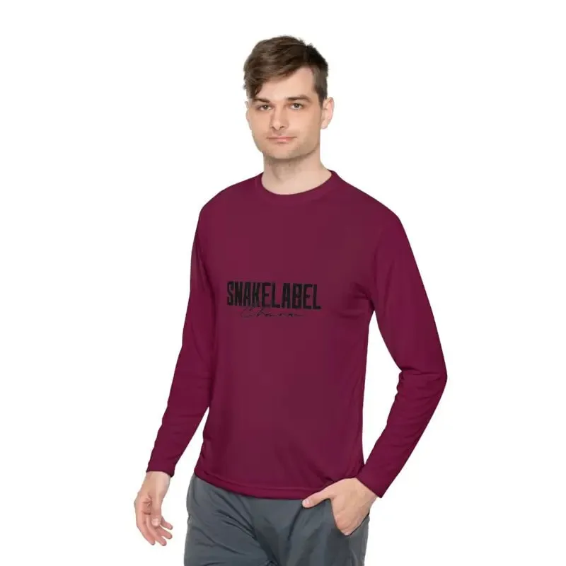 Unisex Lightweight Long Sleeve Tee - 100% Moisture-Wicking Polyester With UV Protection