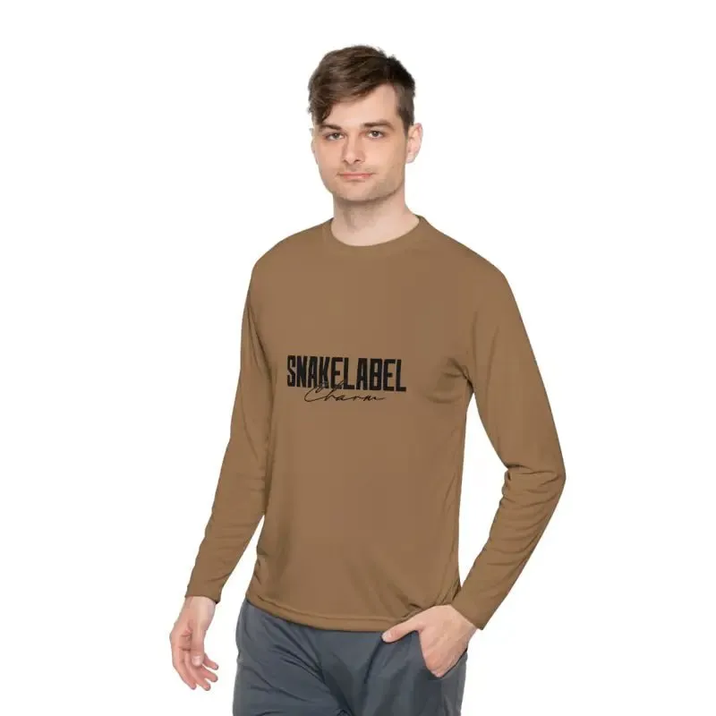 Unisex Lightweight Long Sleeve Tee - 100% Moisture-Wicking Polyester With UV Protection