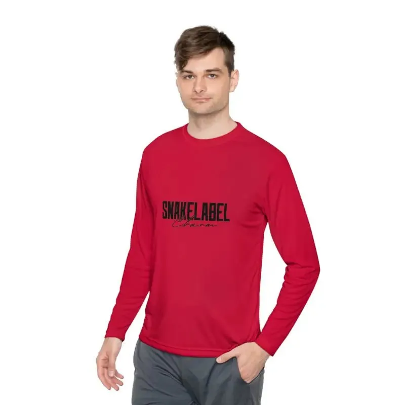 Unisex Lightweight Long Sleeve Tee - 100% Moisture-Wicking Polyester With UV Protection