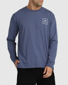 VA All The Ways Long Sleeve Tee - Washed Blue