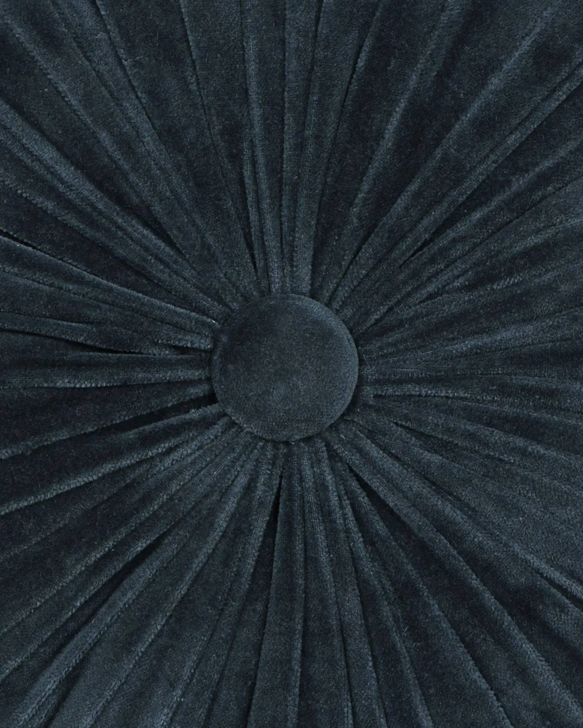Velvet Teal Pouf