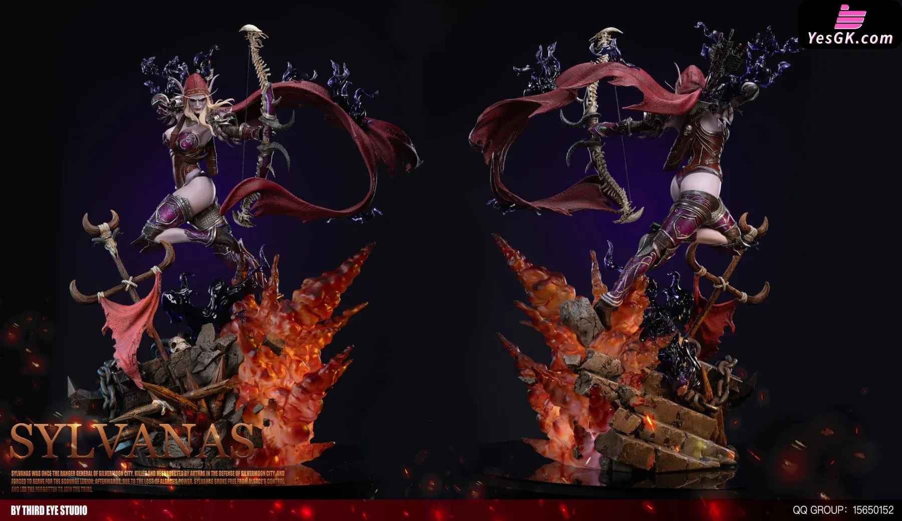 World of Warcraft Sylvanas Windrunner Resin Statue - Third Eye Studio [Pre-Order]