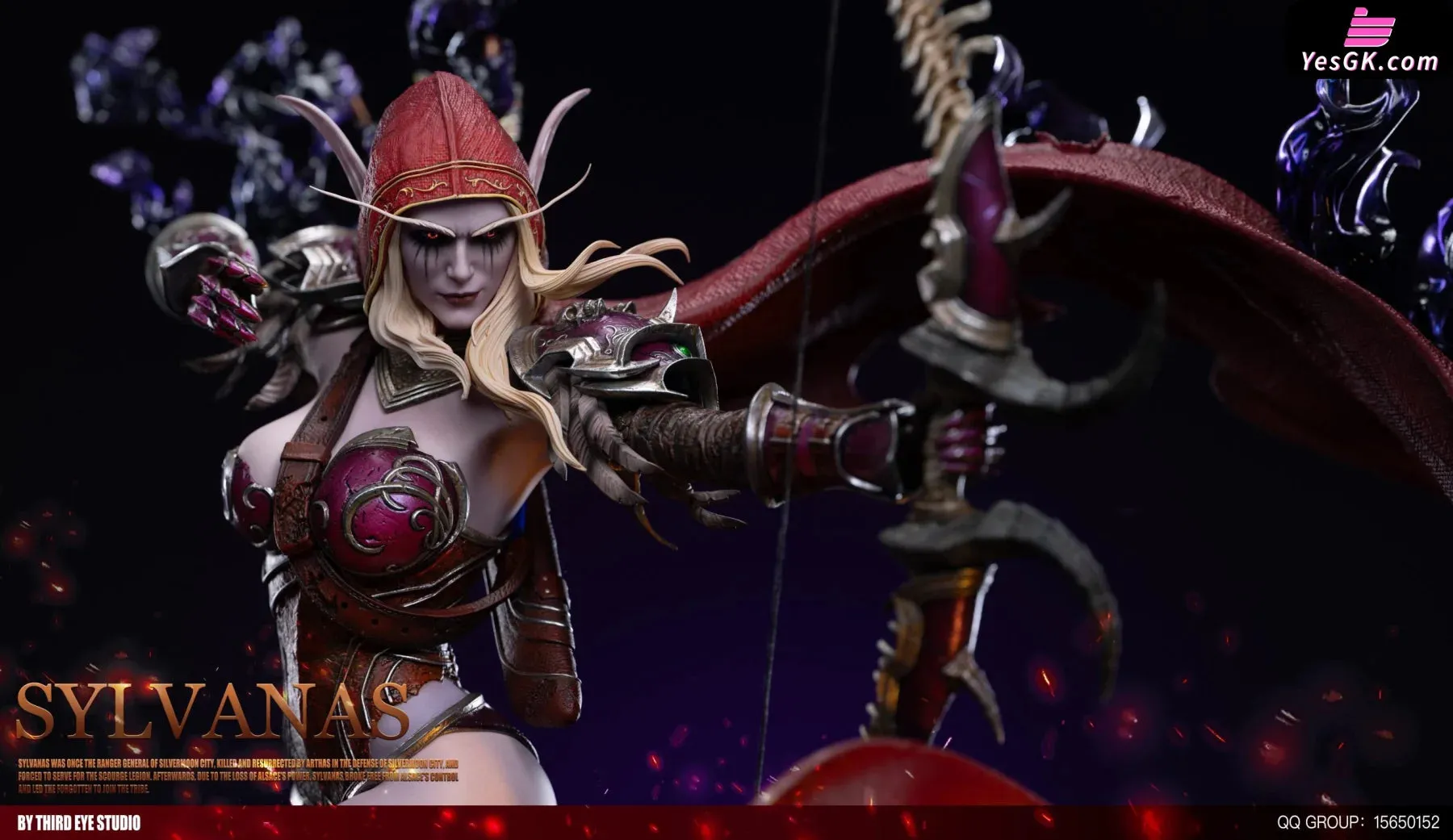 World of Warcraft Sylvanas Windrunner Resin Statue - Third Eye Studio [Pre-Order]