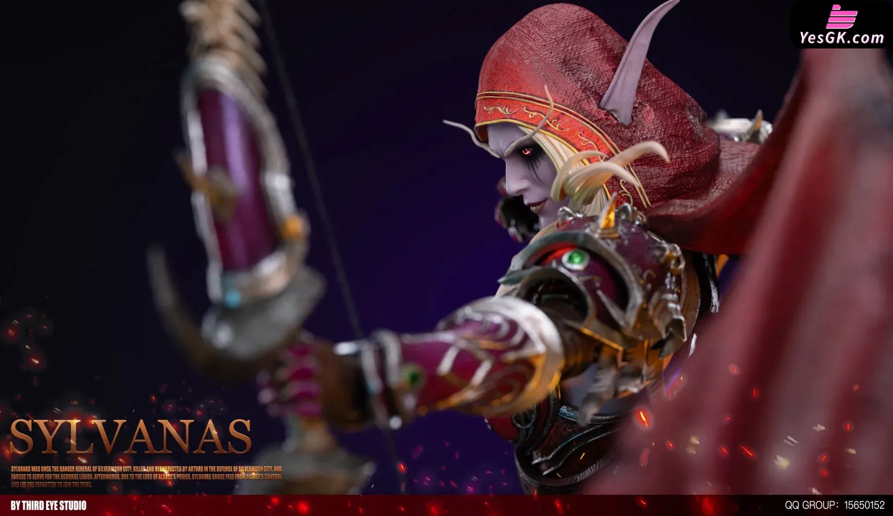 World of Warcraft Sylvanas Windrunner Resin Statue - Third Eye Studio [Pre-Order]
