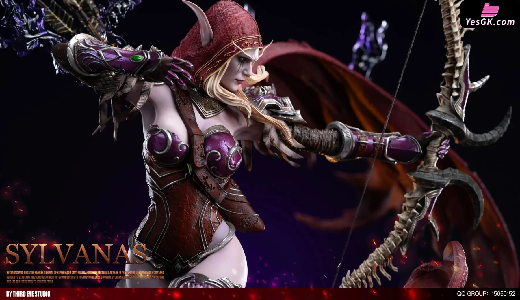 World of Warcraft Sylvanas Windrunner Resin Statue - Third Eye Studio [Pre-Order]
